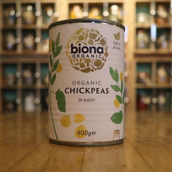 Biona tinned chickpeas