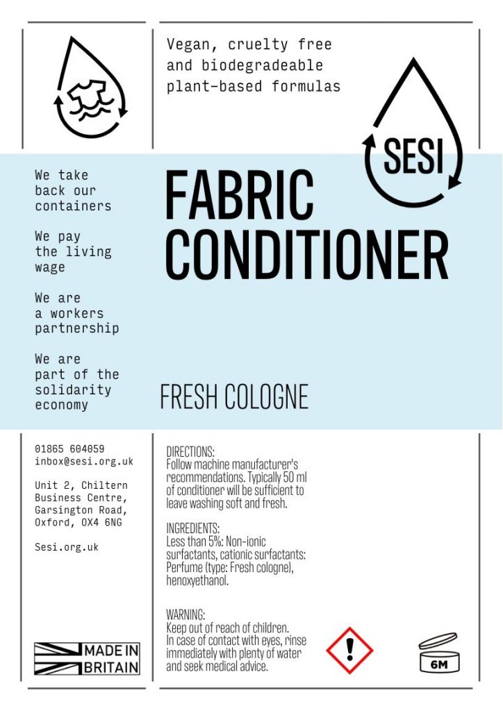 Fabric Softener/Conditioner SESI - 500g