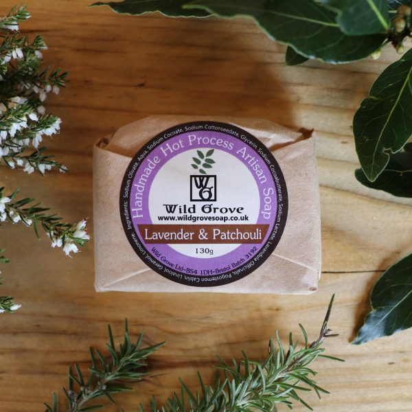 Wild Grove Soap Bar Lavender and Patchouli