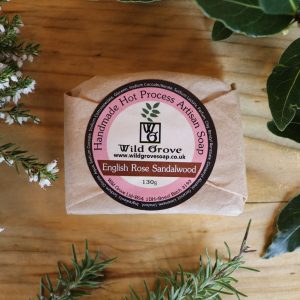 Wild Grove Soap Bar Rose and Sandalwood