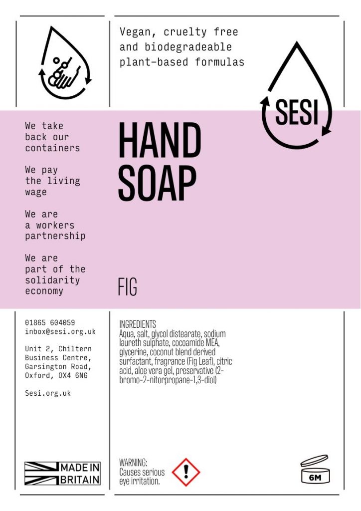 SESI Hand Soap - Fig