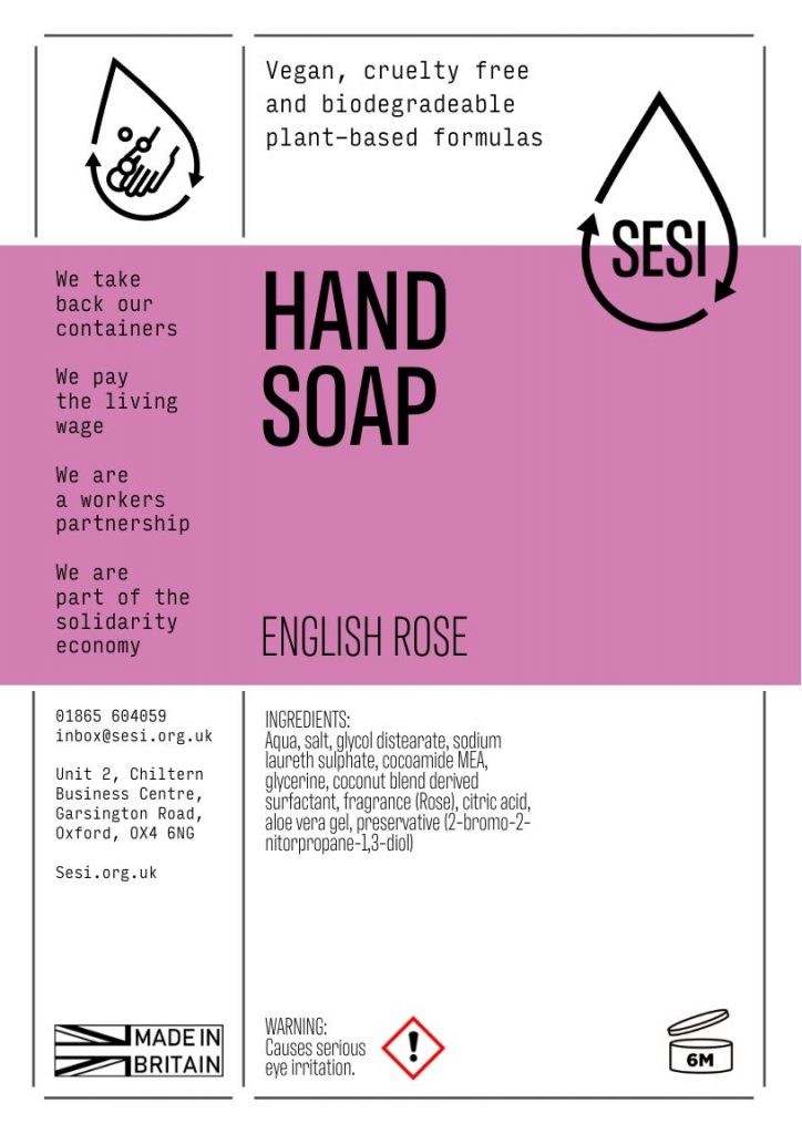 SESI Hand Soap - Rose