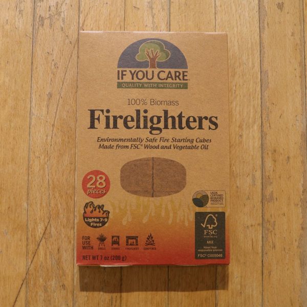 If You Care Firelighters front