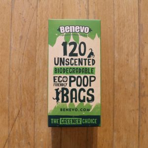 Benevo Unscented Dog Poo Bags biodegradable front