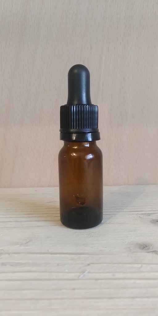 Amber Glass Dropper Bottle - 10ml
