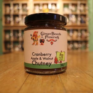 Ginger Beard's Cranberry, Apple & Walnut Chutney