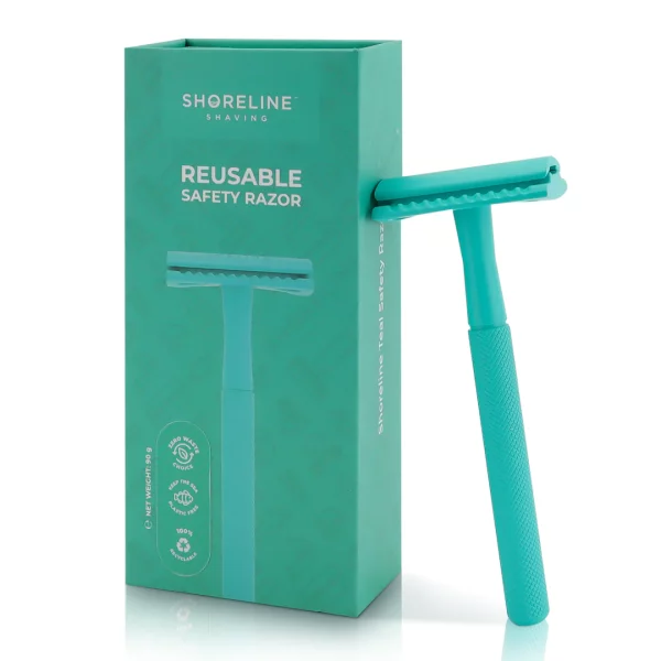 Shoreline safety razor Teal