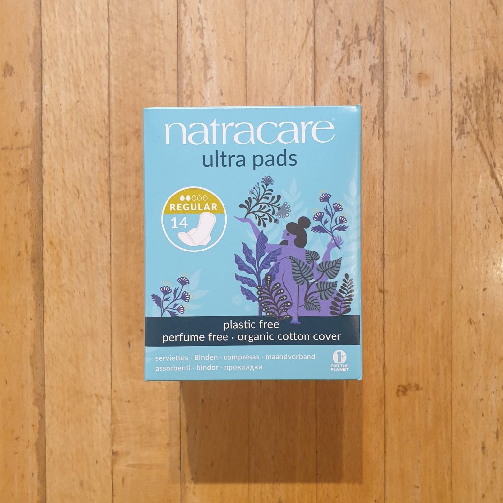 Natracare ultra pads regular