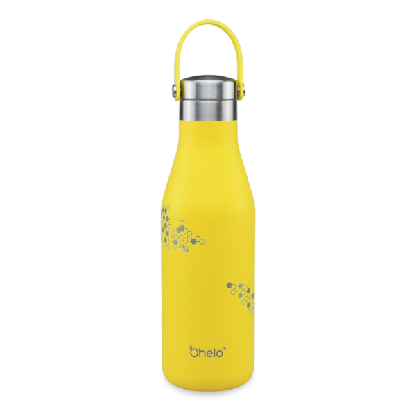 Ohelo insulated bottle, yellow bee