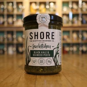 Shore black kale and seaweed pesto