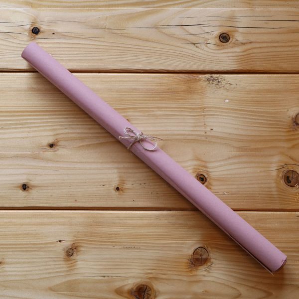 Light pink wrapping paper