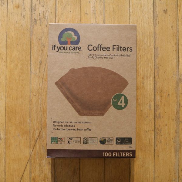 If You Care coffee filters No. 4 Front