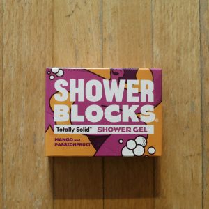 Shower Blocks solid shower gel passion fruit and mango front