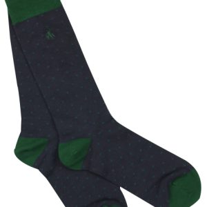 Swole Panda Spotted Navy Socks