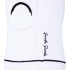 Swole Panda White No Show Socks Small