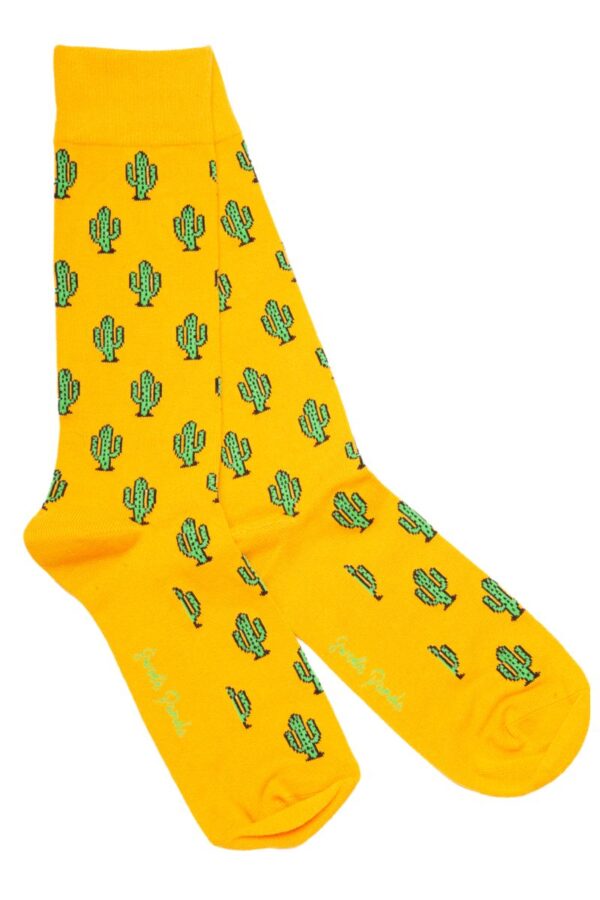 Swole Panda Cactus Socks