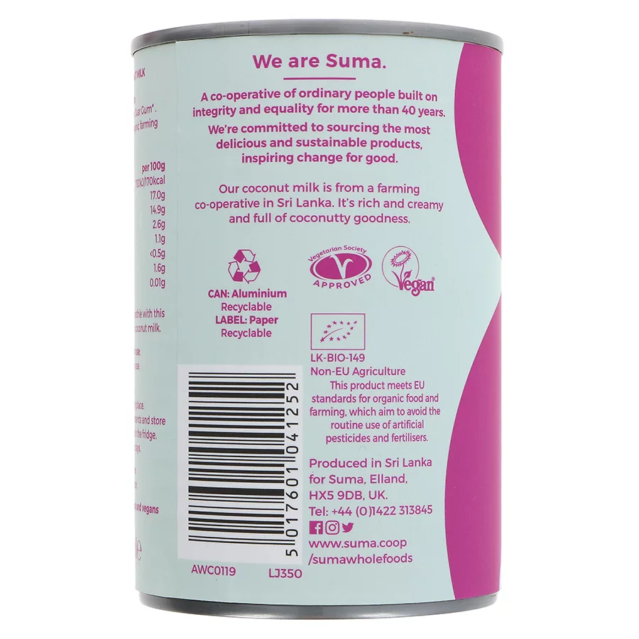 Coconut Milk - SUMA ORG - Image 3