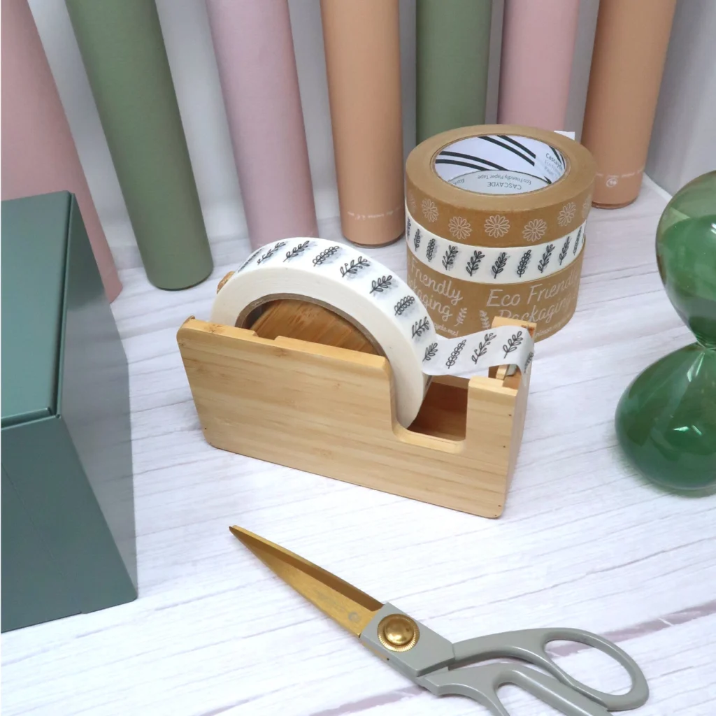 Bamboo Tape Dispenser for 24mm tape