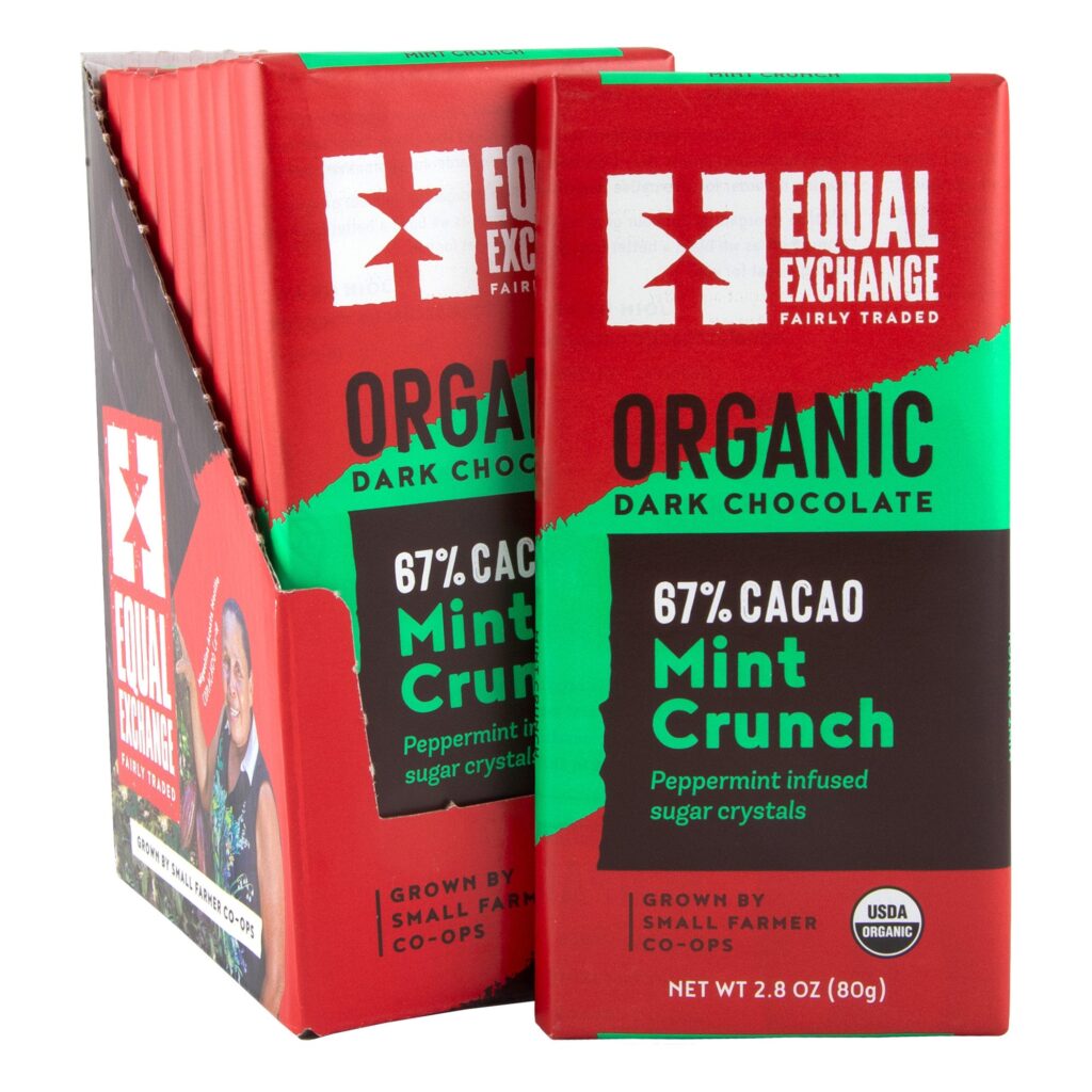 Equal Exchange Mint Crunch Chocolate | Zero Green Bristol