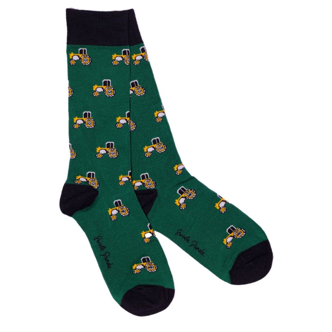 Tractor Socks L - Swole Panda bamboo socks
