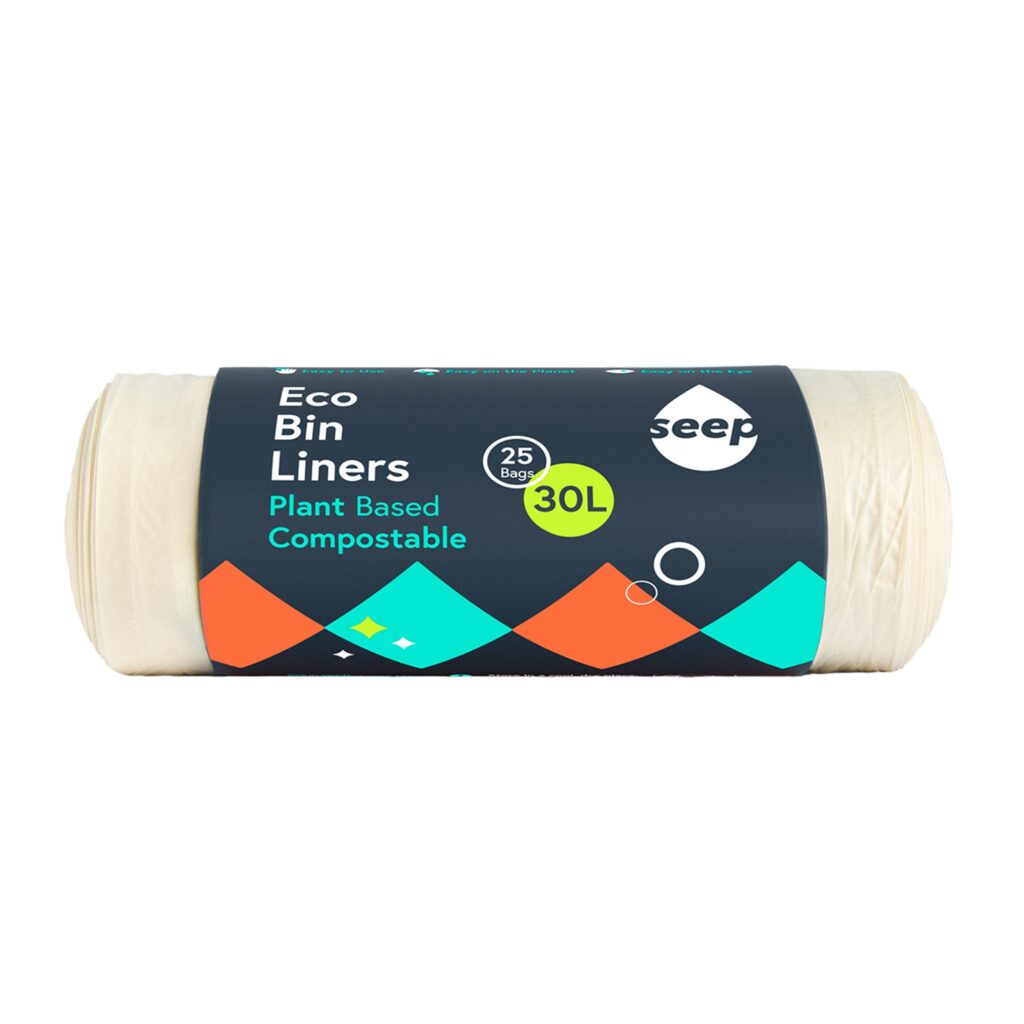 Seep Compostable Bin Liners 30L | Zero Green Bristol