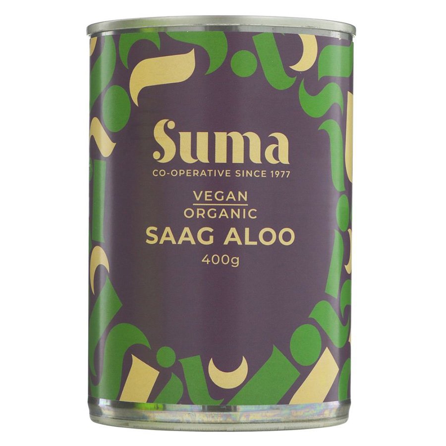 SUMA Organic Saag Aloo Tin | Zero Green Bristol