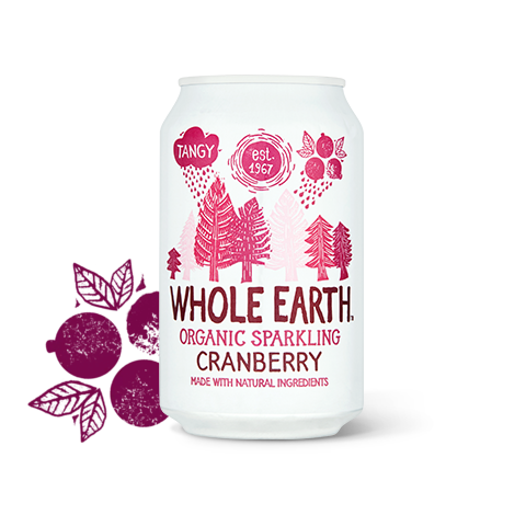 Whole Earth Organic Sparkling Cranberry | Zero Green Bristol