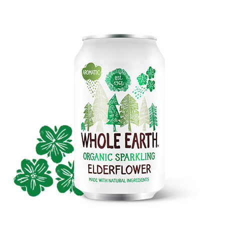 Whole Earth Organic Sparkling Elderflower | Zero Green Bristol