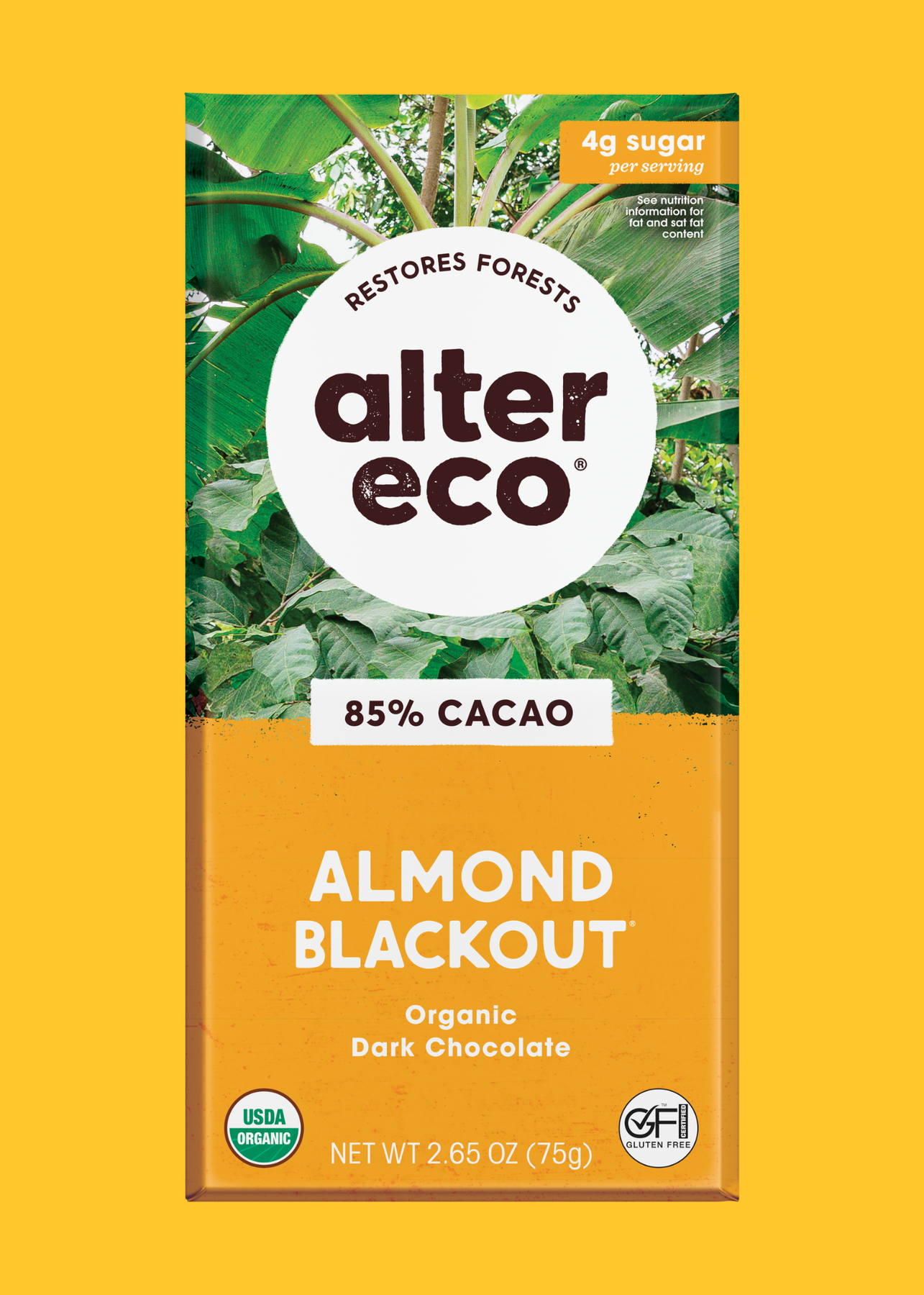 Alter Eco Chocolate Almond | Zero Green Bristol