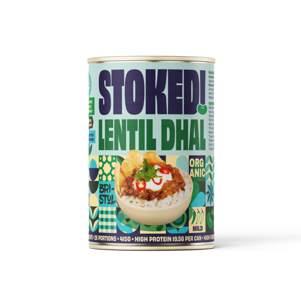 STOKED! Lentil Dhal Ready Meal | Zero Green Bristol