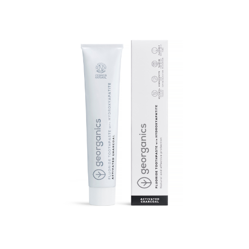 Georganics Charcoal Toothpaste with Hydroxyapatite | Zero Green Bristol