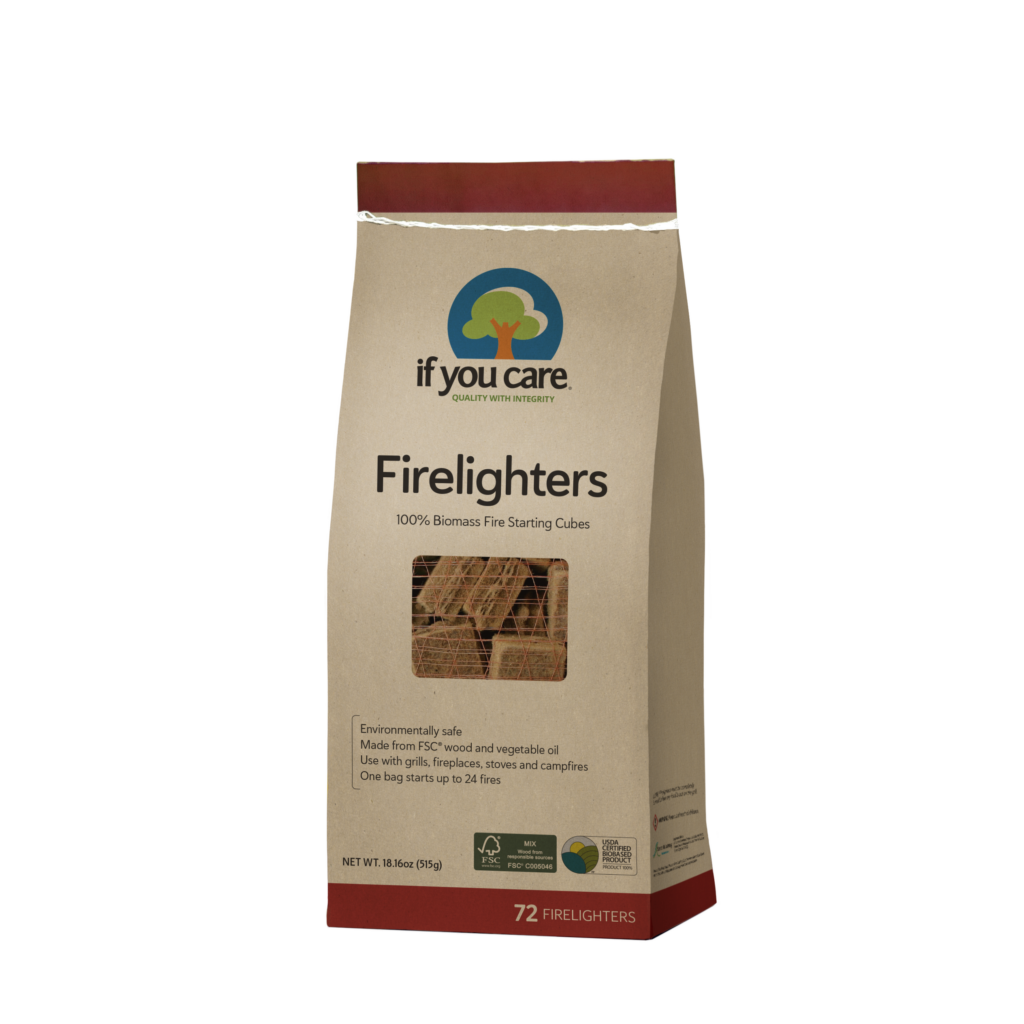 If You Care Firelighters (72 Pack) | Zero Green Bristol