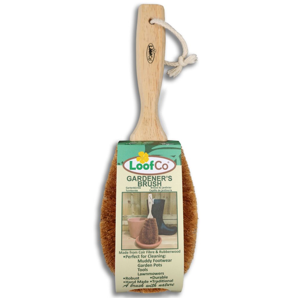 LoofCo Gardener's Brush | Zero Green Bristol