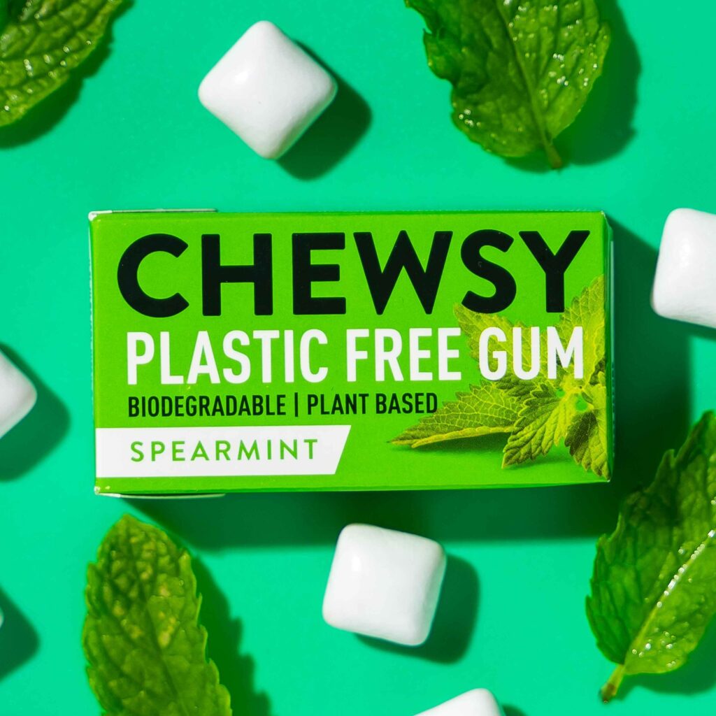 Chewsy Spearmint Gum | Zero Green Bristol