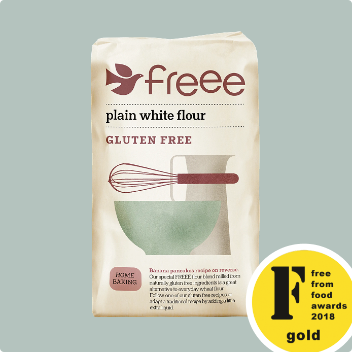 Freee Gluten Free Plain White Flour 1kg | Zero Green Bristol