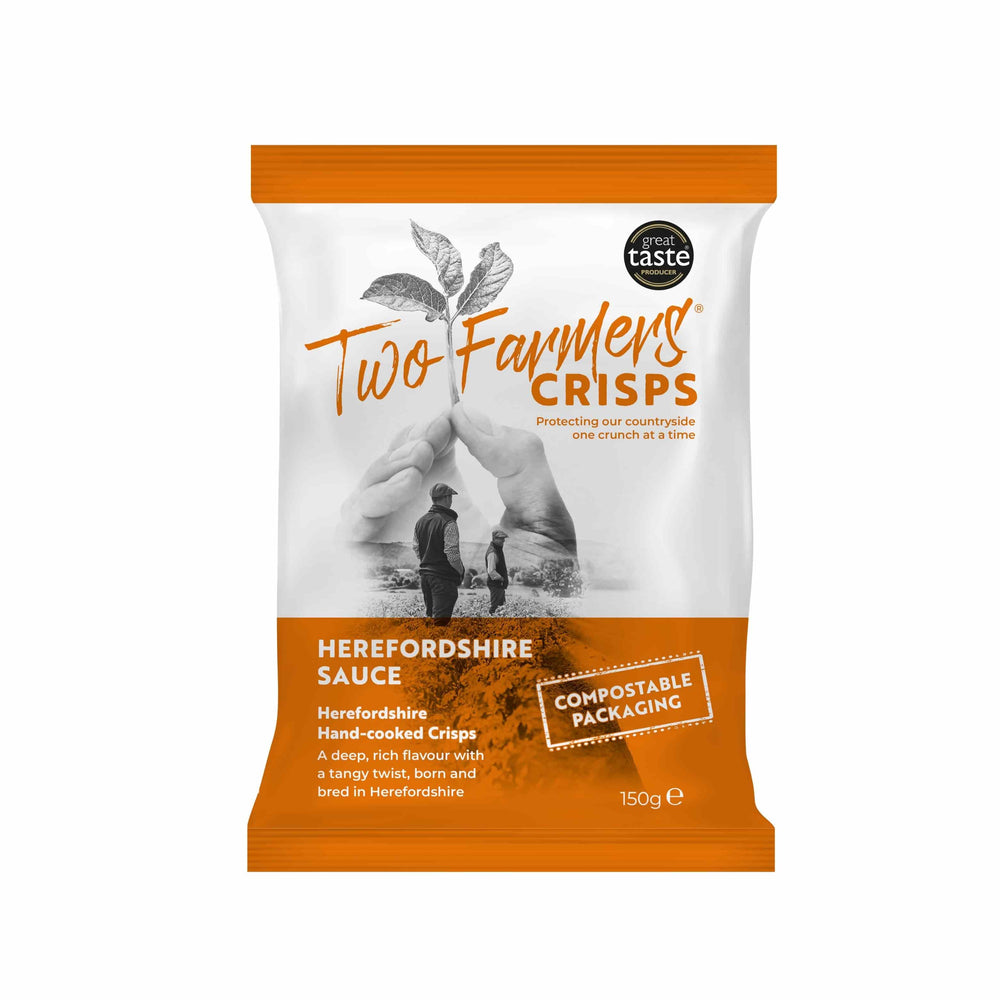 Two Farmers Crisps - Herefordshire Sauce | Zero Green Bristol