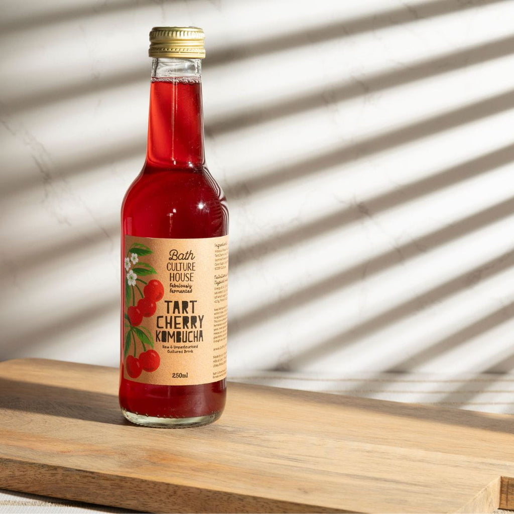 Bath Culture House Tart Cherry Kombucha 250ml | Zero Green Bristol