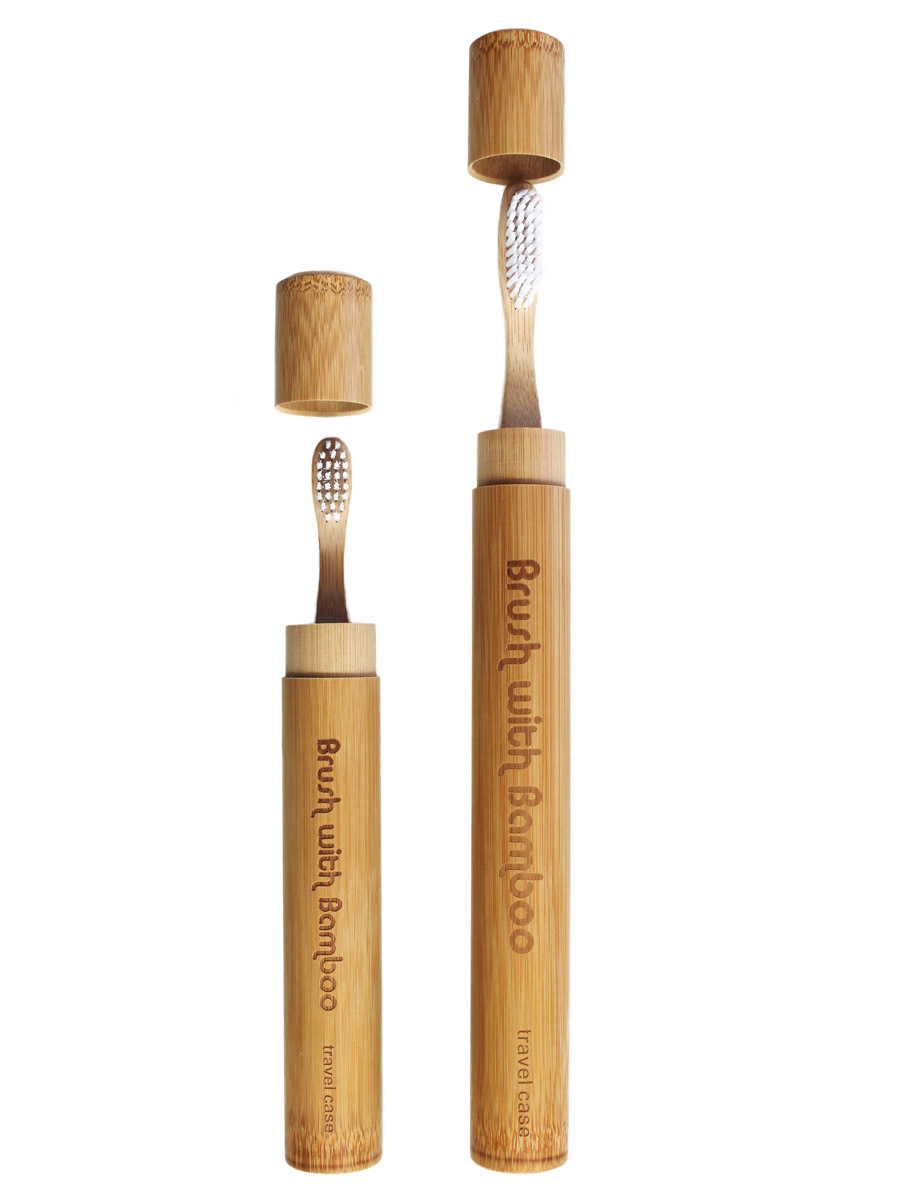 Toothbrush Travel Holder | Zero Green Bristol