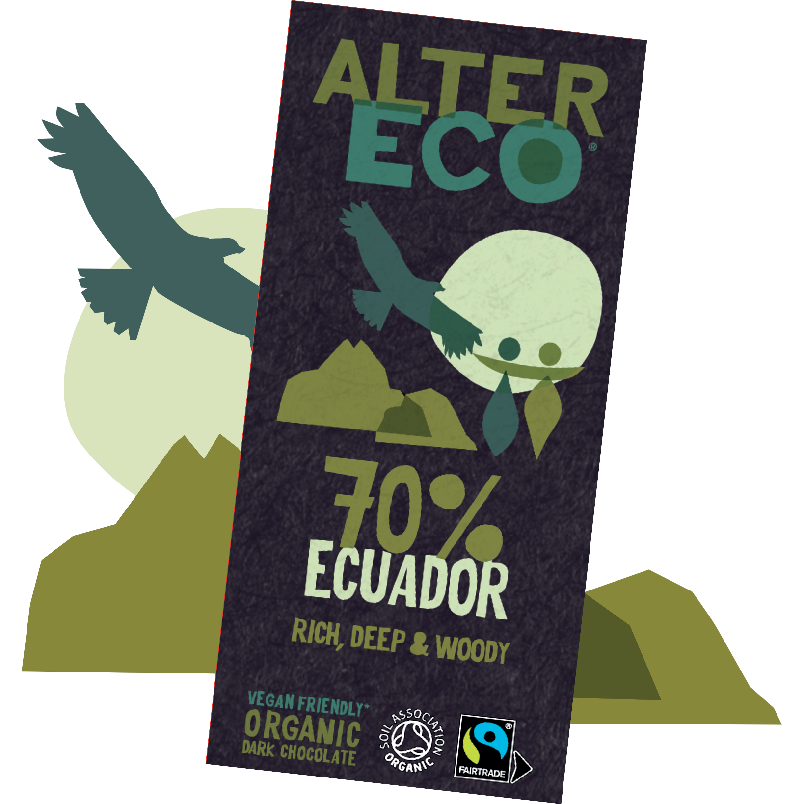 Alter Eco 70% Ecuador Dark Chocolate | Zero Green Bristol