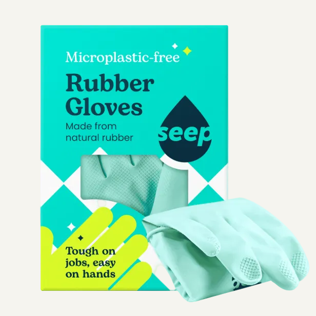 Seep Eco Rubber Gloves - Large | Zero Green Bristol