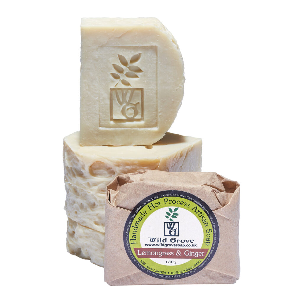 Wild Grove Lemongrass & Ginger Soap Bar | Zero Green Bristol