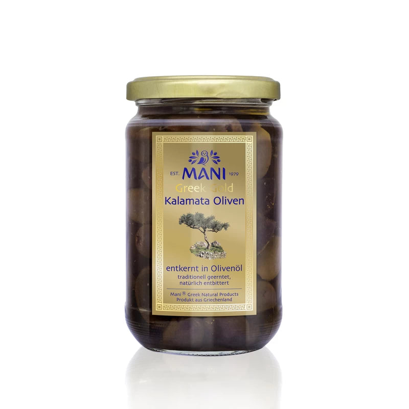 MANI Kalamata Olives in Olive Oil | Zero Green Bristol