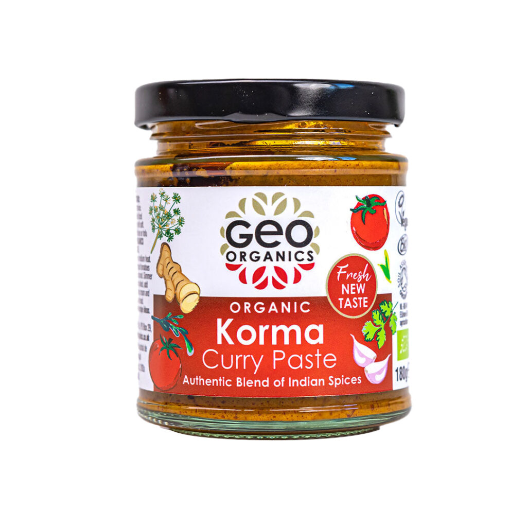 Geo Organics Korma Curry Paste | Zero Green Bristol